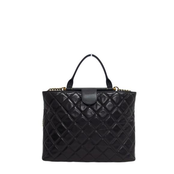Chanel Chain Matelasse Bag 2WAY Black Shoulder Leather - Picture 1 of 10
